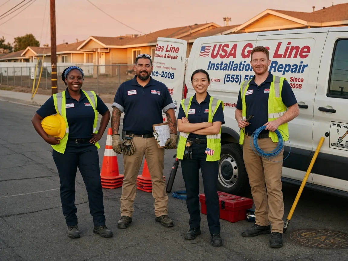 Gas Line Installation company in Losantville, IN